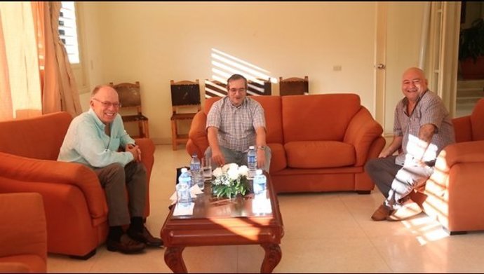 Reunión en La Habana entre Enrique Santos y 'Timochenko'