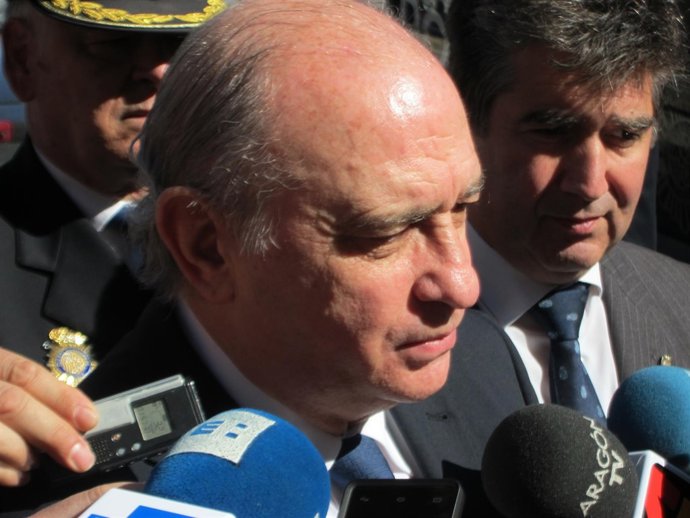 El Minsitro del Interior en funciones, Jorge Fernández Díaz