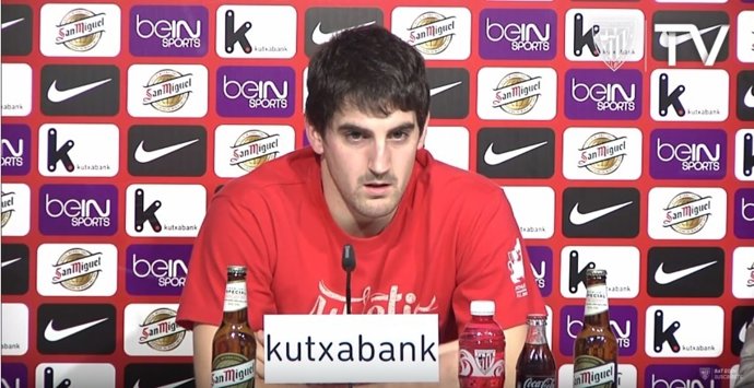 Mikel San José, jugador del Athletic Club