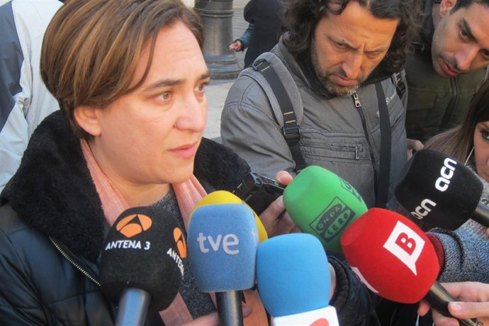 La alcaldesa de Barcelona, Ada Colau