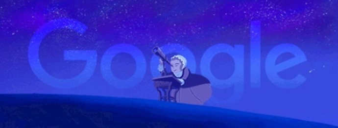 Google homenajea a Caroline Herschel.