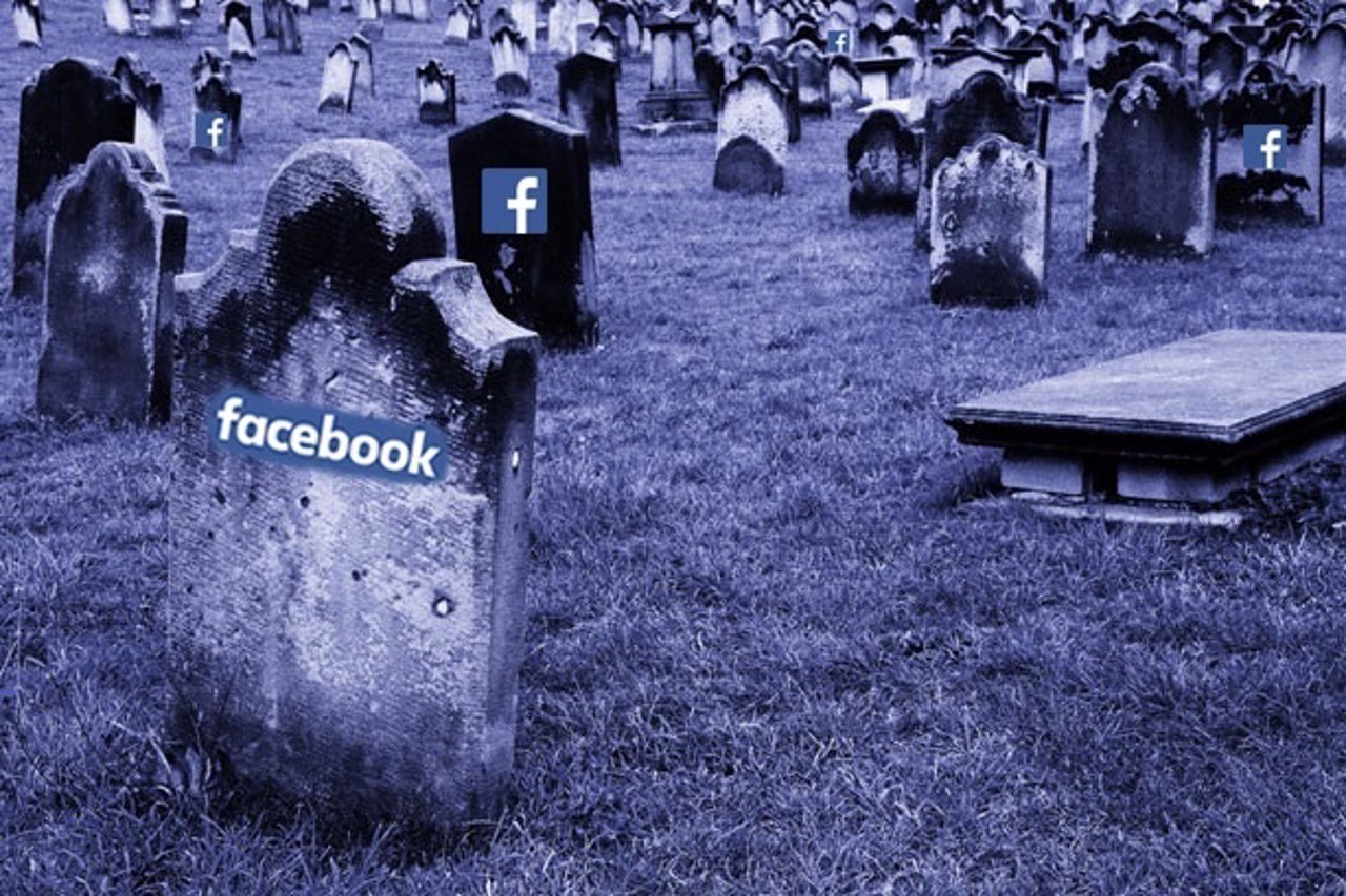 Facebook cementerio virtual