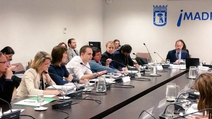 José Manuel Calvo, en la comisión 