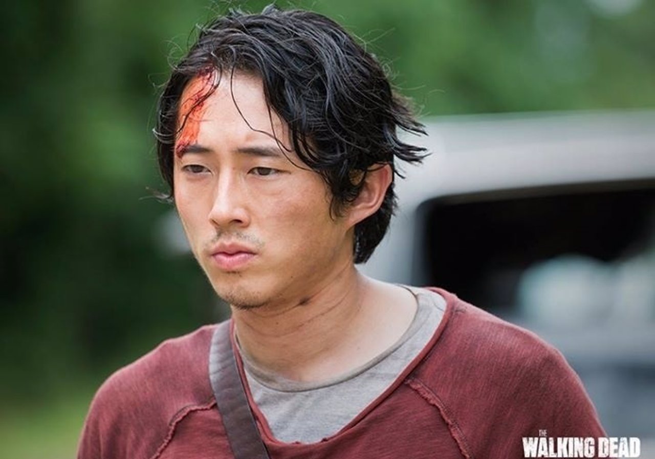 Steven Yeun es Glenn en The Walking Dead