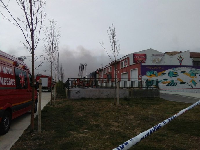 El incendio ha comenzado esta madrugada