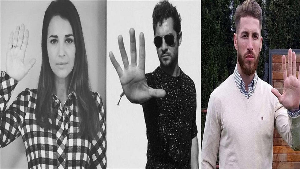Paula Echevarria, David Bisbal, Sergio Ramos