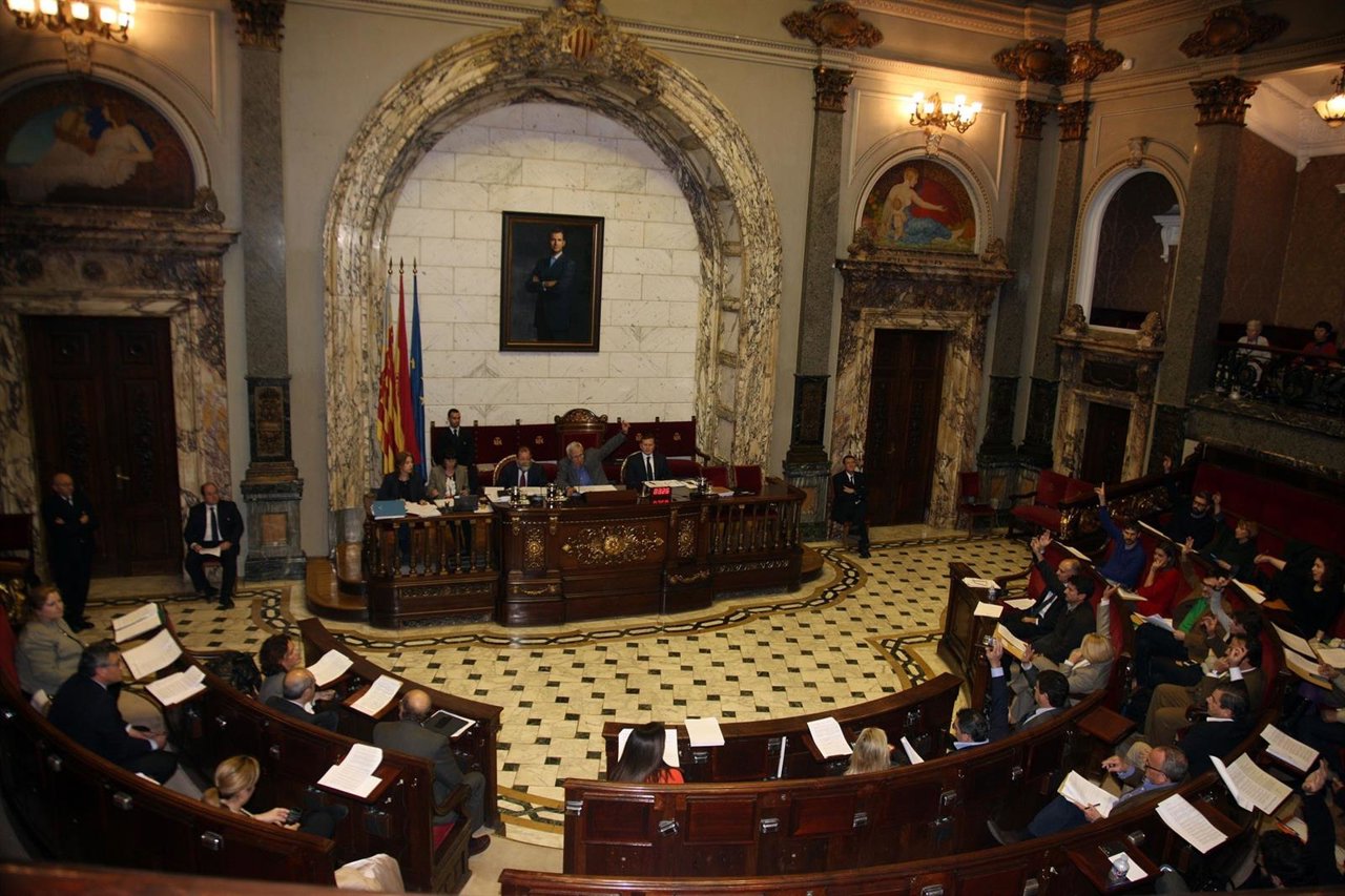 Pleno del Ayuntamiento de Valencia 
