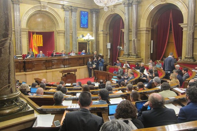 Pleno del Parlament