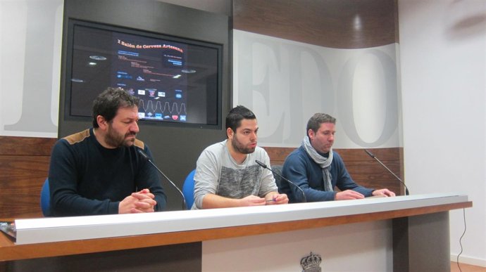 Presentación del Salón de Cerveza Artesana de Oviedo. 