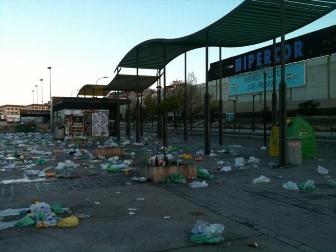 Imagen del botellódromo de Granada