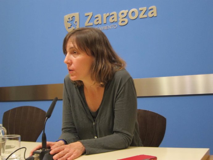 La concejal de Movilidad de Zaragoza, Teresa Artigas.