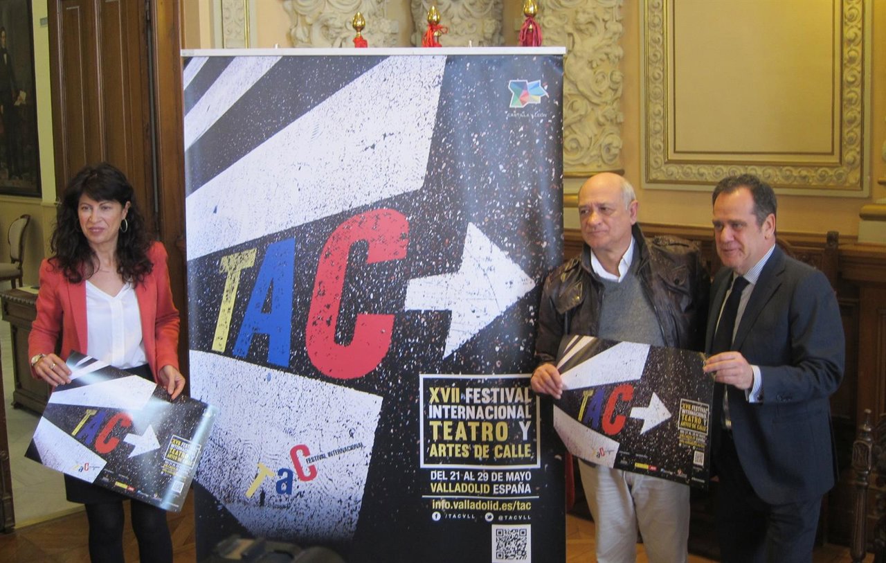 Ana Redondo, Javier Martínez y Pablo Trillo en la presentación del TAC