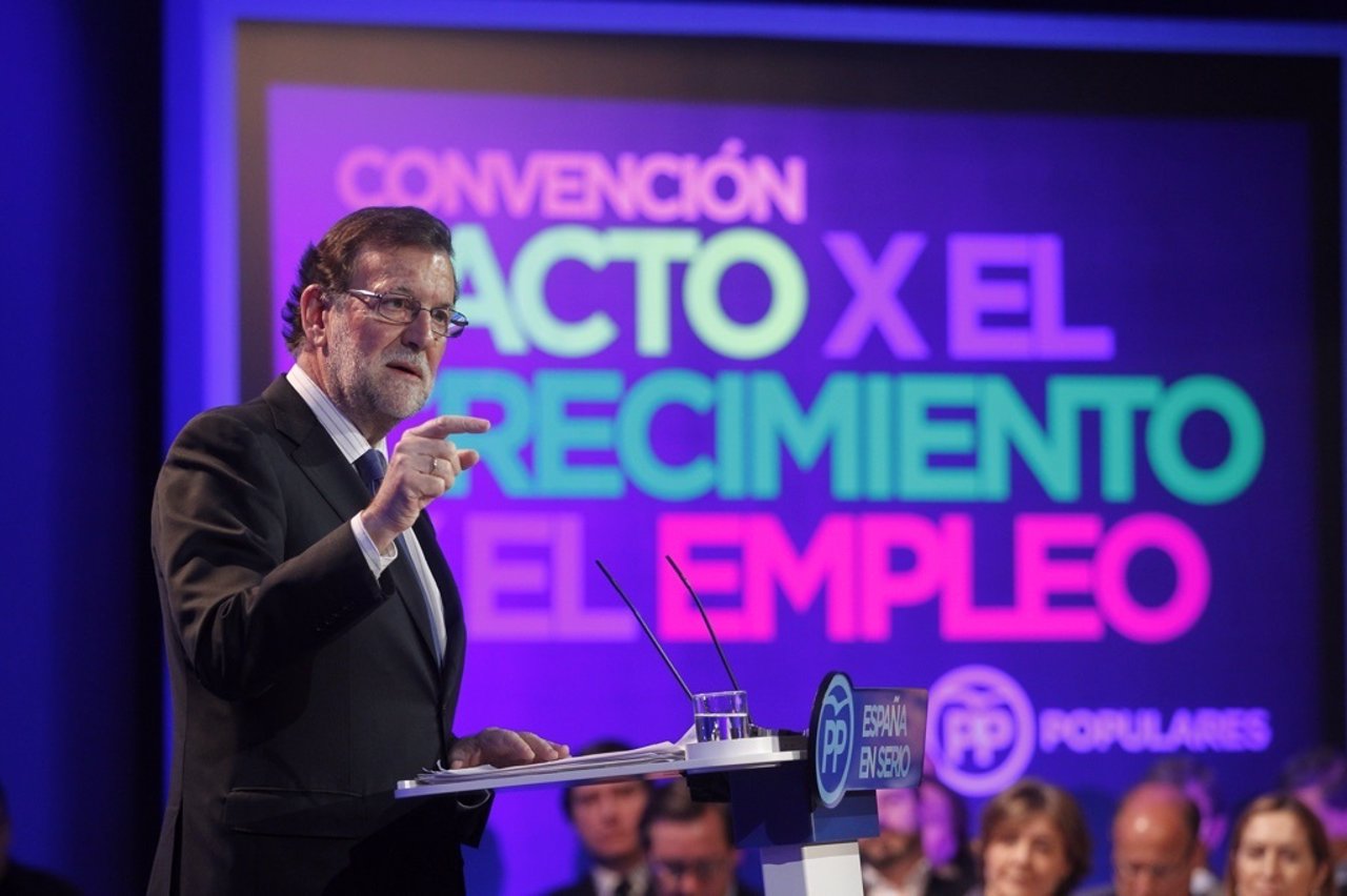 Rajoy clausura la Convención de empleo del PP