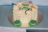 Una tarta con elementos sanitarios gana el concurso del Reina Sofía