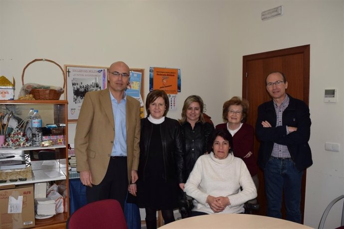 Visita de la delegada de Salud a Amfaem