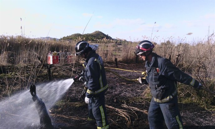 Incendio rural en Cehegín