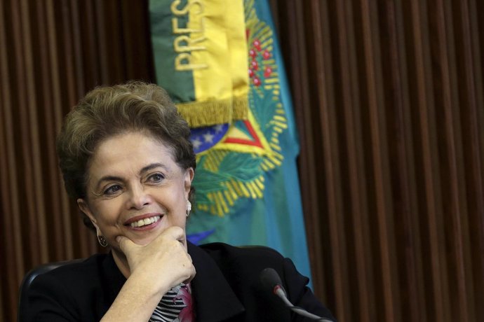 La presidenta de Brasil, Dilma Rousseff