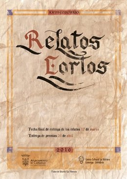 Cartel del concurso de Relatos Cortos
