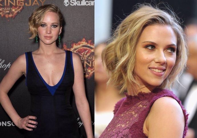 Jennifer Lawrence, Scarlett Johansso