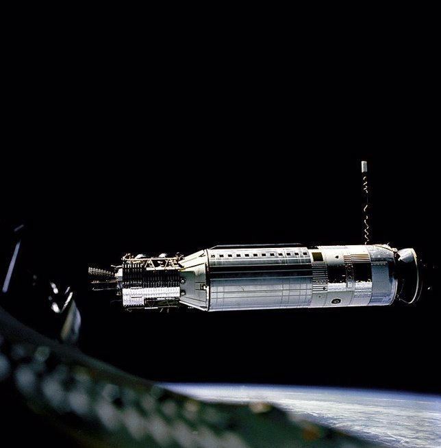 Nave Agena desde el Gemini 8