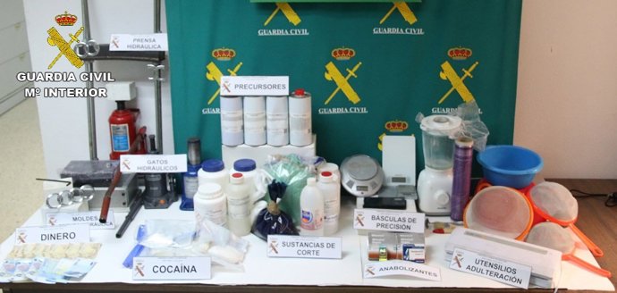 Desarticulada una red internacional dedicada al tráfico de drogas