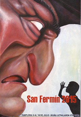 Kilikon, cartel ganador de Sanfermines 2015.