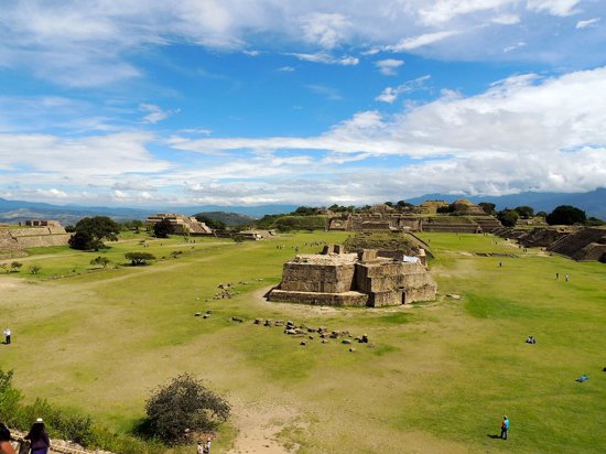 Zona arqueológica Oaxaca Monte Alban