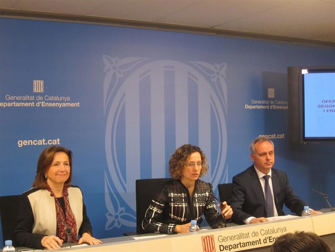 Maria Jesús Mier, Meritxell Ruiz y Lluís Baulenas