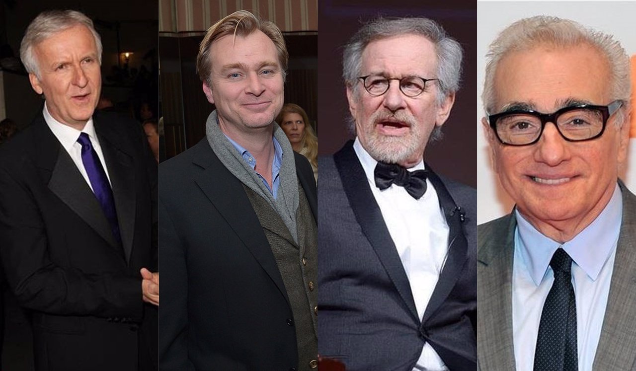 Cameron, Nolan, Spielberg y Scorsese