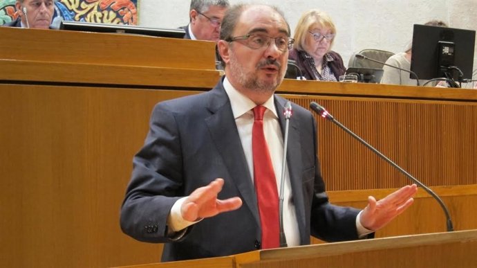 El presidente de Aragón, Javier Lambán.