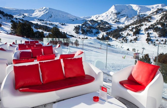 Terraza de Grandvalira 