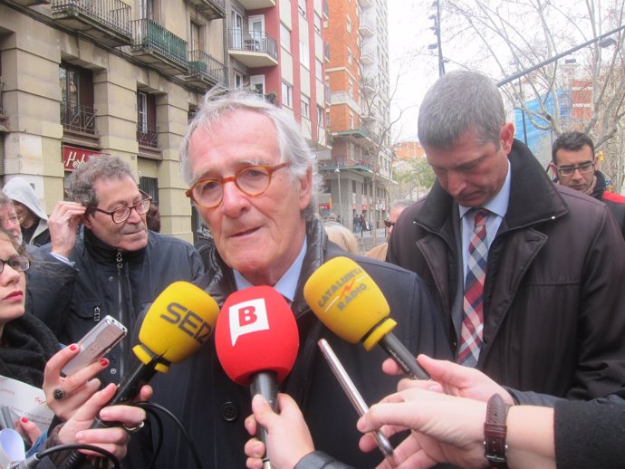 El líder de CiU en el Ayuntamiento de Barcelona, Xavier Trias y el concejal, Jor