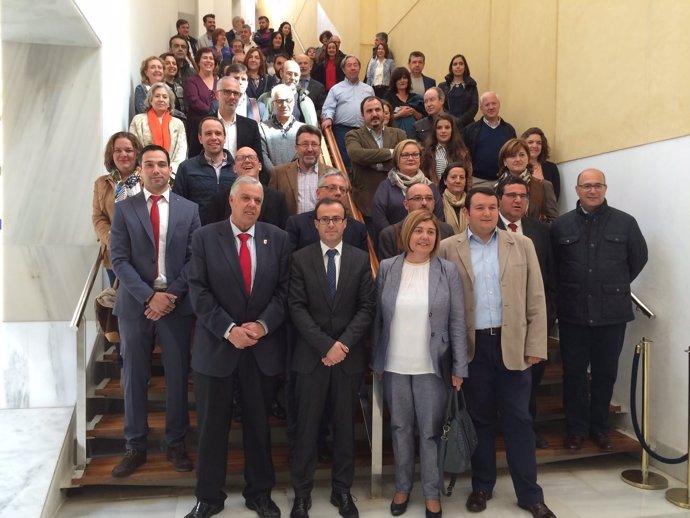 Reunión de diputaciones de Cáceres y Badajoz