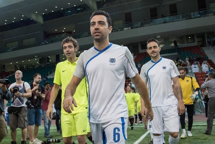 Xavi, Rossi y Sergio García