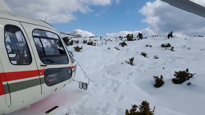 Operativo del rescate.