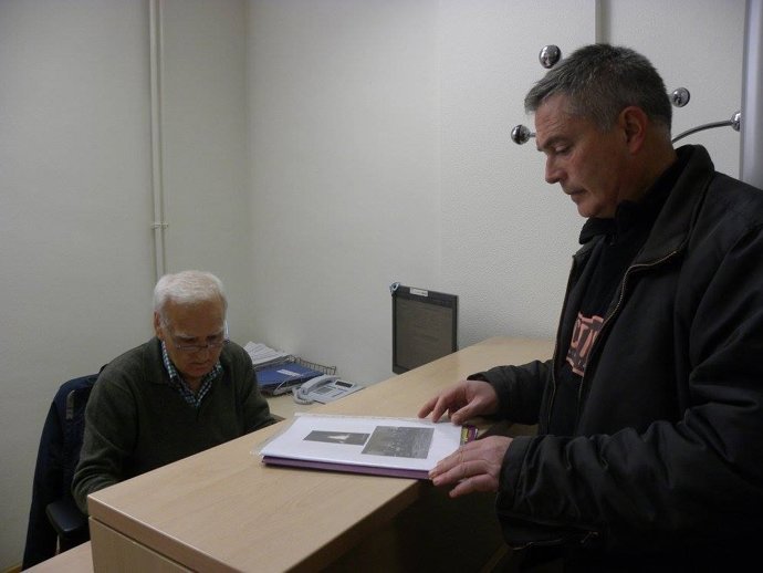 Registro de la petición en la Delegación de Cultura