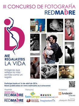 Cartel III Concurso de Fotografía REDMADRE
