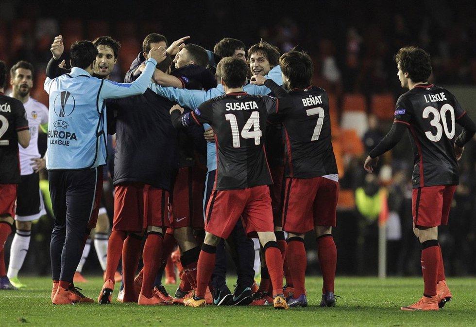 Athletic Club elimina al Valencia en Europa