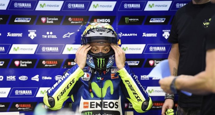 El piloto italiano de MotoGP Valentino Rossi