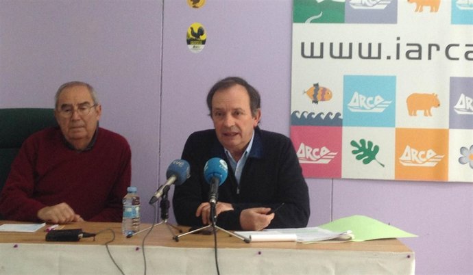 Musi y García Oliva de ARCA en rueda de prensa