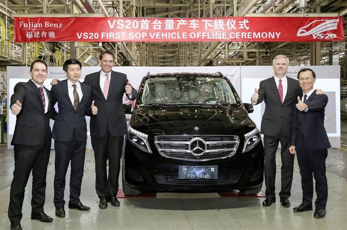 Lanzamiento del Mercedes-Clase Clase V en China