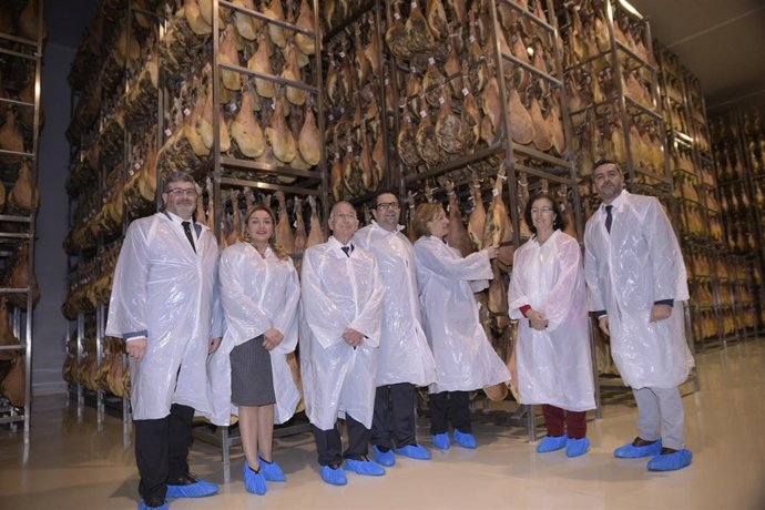 Los jamones del Cortijo de Canata, de Serón, estarán en EEUU.