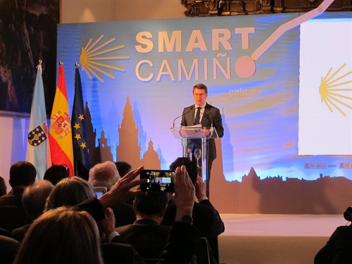 Presentación de la aplicación 'SmartCamiño' en Santiago