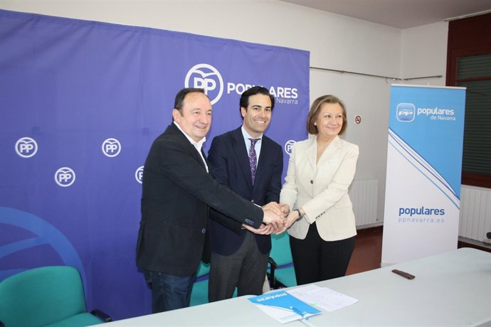 Pedro Sanz, Pablo Zalba y Luisa Fernanda Rudi