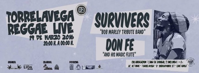 Cartel del Torrelavega Reggae Live