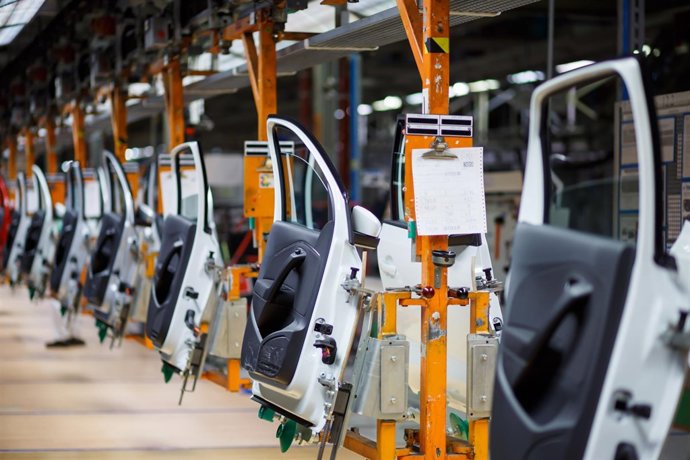 Planta de Volkswagen en Landaben (Navarra).