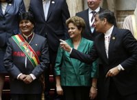 Morales y Correa coinciden en que la derecha está desestabilizando a los gobiernos progresistas