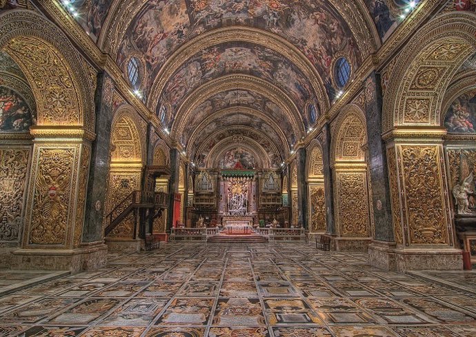 Concatedral de San Juan en Malta
