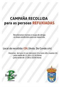 Campaña de recogida de ropa para los refugiados