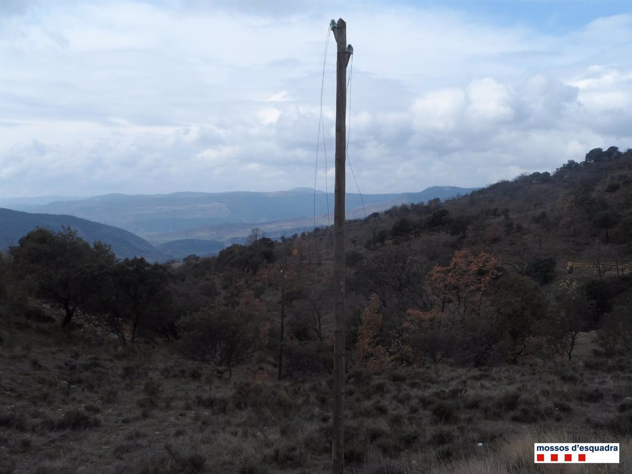 Robo de cable telefónico en el Pallars Jussà